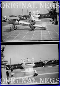 1920s Lot 125 Film Negs CRUISE HAVANA CUBA Playa Marianao Casino Bathing Beach