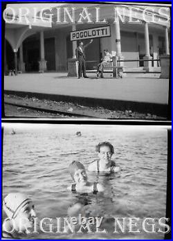 1920s Lot 125 Film Negs CRUISE HAVANA CUBA Playa Marianao Casino Bathing Beach