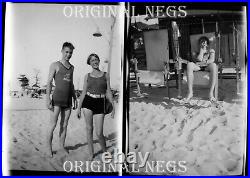 1920s Lot 125 Film Negs CRUISE HAVANA CUBA Playa Marianao Casino Bathing Beach