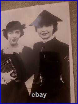 1930s Lillian And Dorothy Gish Silent Film Actress Photo New York City Hollywood