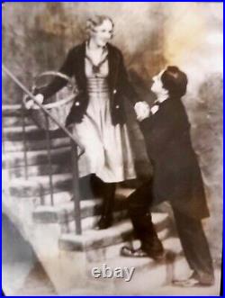 1931 Charlie Chaplin City Lights Hollywood Movie Photo Virginia Cherrill Icon