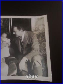 1932 John Barrymore Delores Costello Baby Boy Photo Hollywood Movie Legends Film