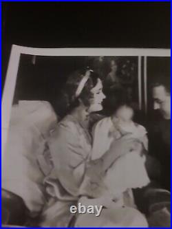 1932 John Barrymore Delores Costello Baby Boy Photo Hollywood Movie Legends Film