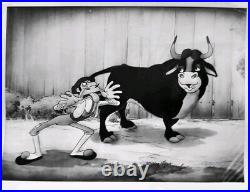 1938 Walt Disney Ferdinand The Bull Cartoon Movie Bullfighter Hollywood Film