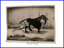 1938 Walt Disney Ferdinand The Bull Cartoon Movie Bullfighter Hollywood Film