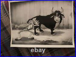 1938 Walt Disney Ferdinand The Bull Cartoon Movie Bullfighter Hollywood Film