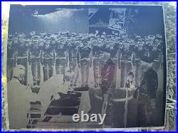 1945 Sept 2 Lot of 4 Rare B&W Film Negatives Japanese Surrender in Tokyo Bay