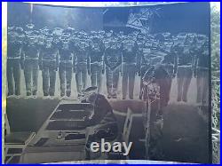 1945 Sept 2 Lot of 4 Rare B&W Film Negatives Japanese Surrender in Tokyo Bay