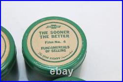 1950s CHEVROLET Chevy FILM Film Roll Set Jam Handy FUNDEMENTALS OF SELLING