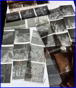 1950s Lot 500 + B&W Photo Negatives Sailors Swim Beach Pool Gay San Fransisco