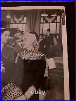 1953 Gentlemen Prefer Blondes Hollywood Movie Marilyn Monroe Jane Russell Photo