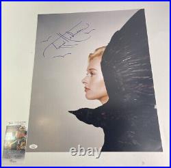 1963 Tippi Hedren The Birds Signed 16x20 B&W Photo JSA Certified