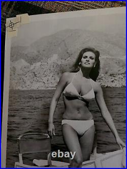 1967 Raquel Welch Bikini Photo Fathom Movie Hollywood Actress Sex Symbol Model