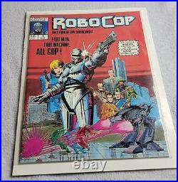 1987 Robocop Marvel Magazine #1 First Appearance Movie Adaptation One Shot (FN)