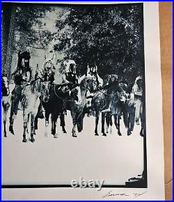 1995 Movie Wild Bills on set photo Print by famous photographer Sam Emerson