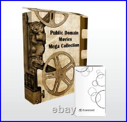 4in1 Public Domain Combo Sale Movies, Rare Stock Footage and TV Commercials