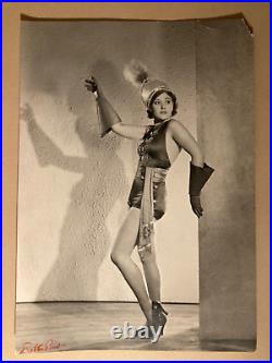 Actress film star leggy dancer risqué costumed pinup photo sexy CHILI BOUCHIER