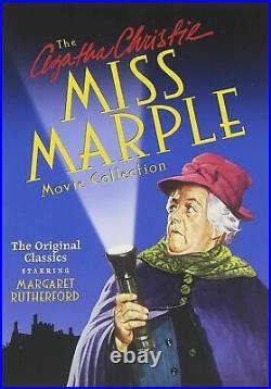 Agatha Christies Miss Marple Movie Collection(DVD, 2012,4-Disc Set)Rutherford NEW