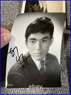 Autographed Toho Movie Location Photo Collection monochrome black and white