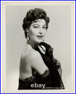 Ava Gardner 1950 Original MGM Studios Glamour Portrait Photo Sexy Revealing 9837