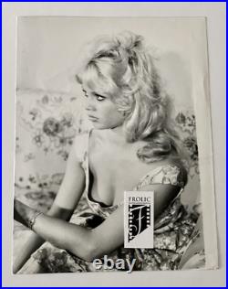 BRIGITTE BARDOT 1958 Original photo Venice Film Festival by Giancolombo credits