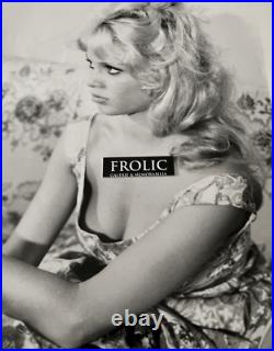 BRIGITTE BARDOT 1958 Original photo Venice Film Festival by Giancolombo credits