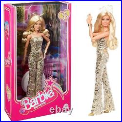 Barbie The Movie Collectible Doll, Margot Robbie in Gold Disco Jumpsuit IN HAND