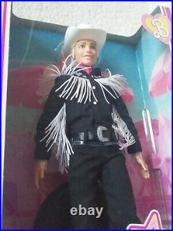 Barbie the Movie Collectible Ken Doll in Black And White Western Outfit