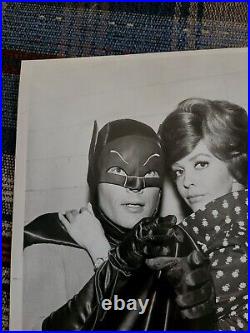 Batman Abc Tv Show Photo Blaze Adam West Hollywood Movie Star Robin 1966 Rare