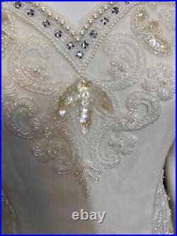 Bella Diosa Collection Ivory Vintage Wedding Dress 1920's 1930's Style