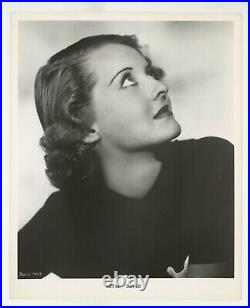 Bette Davis Portrait by Elmer Fryer 1940 Original Glamour Publicity Photo J10217