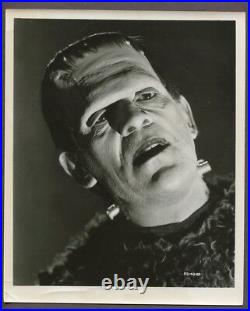 Boris Karloff Portrait 1939 Son Of Frankenstein Original Photo Horror Film J3284