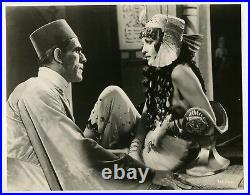 Boris Karloff & Zita Johann 1932 The Mummy Original Photo Horror Film J6628