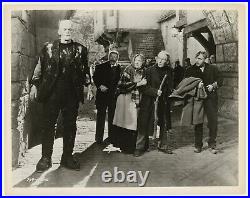 Bride of Frankenstein 1940 Boris Karloff 8x10 Original Theater Display Photo J