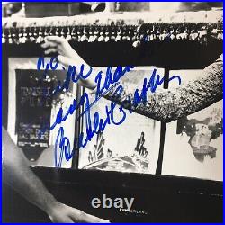 Buster Crabbe Signed 8X10 Tarzan Glossy Photo Personal Note Movie Actor No COA