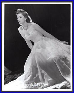 C1940 Myrna Loy Silk Gown Glamour I Love You Again Laszlo Willinger 11x14 Photo