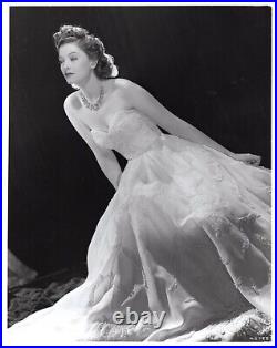 C1940 Myrna Loy Silk Gown Glamour I Love You Again Laszlo Willinger 11x14 Photo