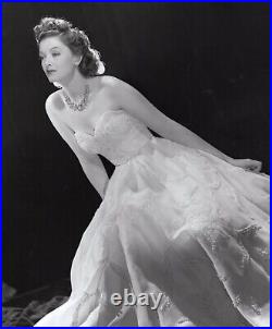 C1940 Myrna Loy Silk Gown Glamour I Love You Again Laszlo Willinger 11x14 Photo