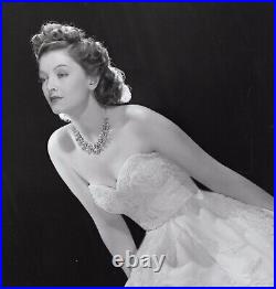 C1940 Myrna Loy Silk Gown Glamour I Love You Again Laszlo Willinger 11x14 Photo