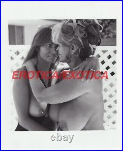 Candy Samples Uschi Digard Photo Vintage Nude Adult Film Large Breast Friend Hug