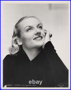 Carole Lombard (1940s)? Beauty Actress Stunning Portrait MGM Photo K 191