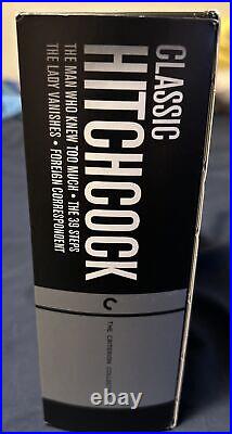 Classic Hitchcock The Criterion Collection Blu-Ray Box Set OOP RARE Box Set