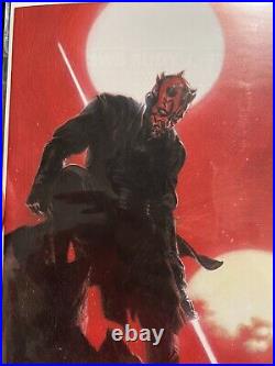 Darth Maul Black White & Red #2 Gabriele Dell'Otto 1100 Virgin