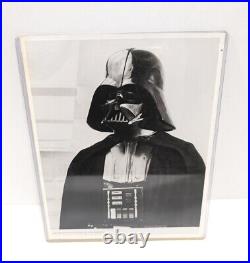 Darth Vader 1977 20th Fox Film Corporation Black/White 8x10 Photo