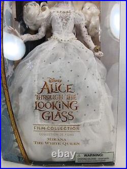 Disney Alice Through Looking Glass Film Collection MIRANA WHITE QUEEN Doll NEW