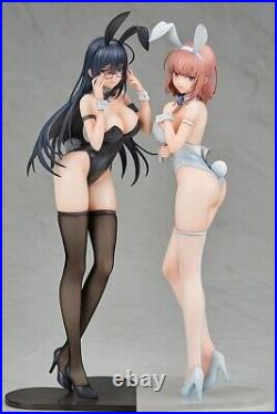 ENSOUTOYS Black Bunny Aoi and White Bunny Natsume 1/6 Plastic Figure Set Japan