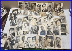 ESTATE Collection 1920-30s Silent Movie & Talkies Actors Publicity PHOTOS +AUTOS