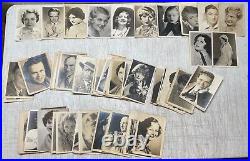 ESTATE Collection 1920-30s Silent Movie & Talkies Actors Publicity PHOTOS +AUTOS