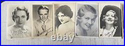 ESTATE Collection 1920-30s Silent Movie & Talkies Actors Publicity PHOTOS +AUTOS