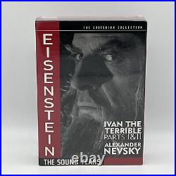 Eisenstein The Sound Years Criterion Collection (DVD, 2001, B&W) New Sealed